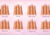 oval nail shape chart showing different nail shapes square round squoval